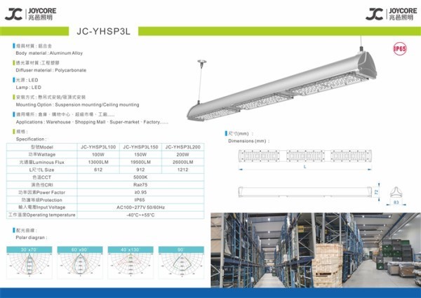 倉儲燈JC-YHSP3L DM—兆邑興業有限公司