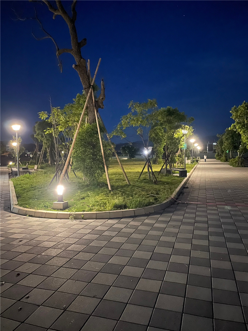 公園景觀燈規劃案例-夜間照明